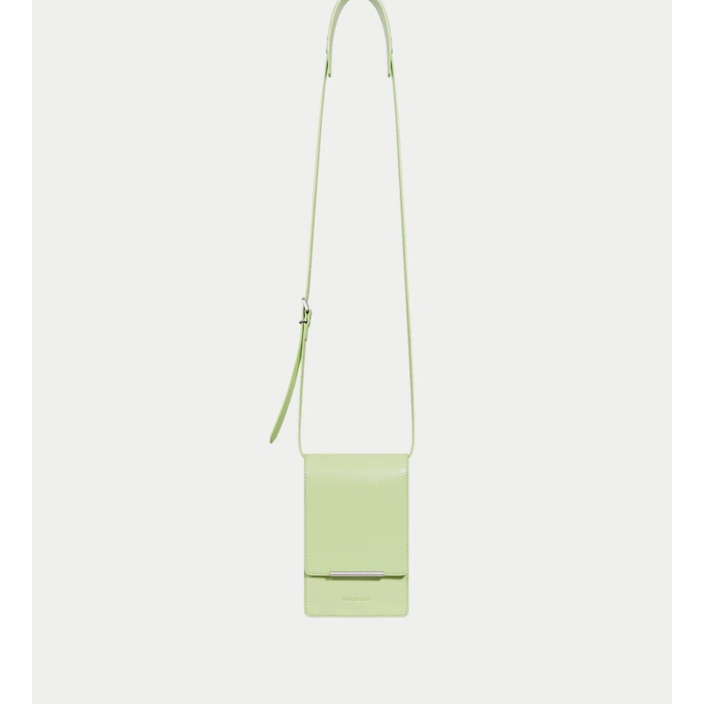 Sleek Mint Crossbody Bag